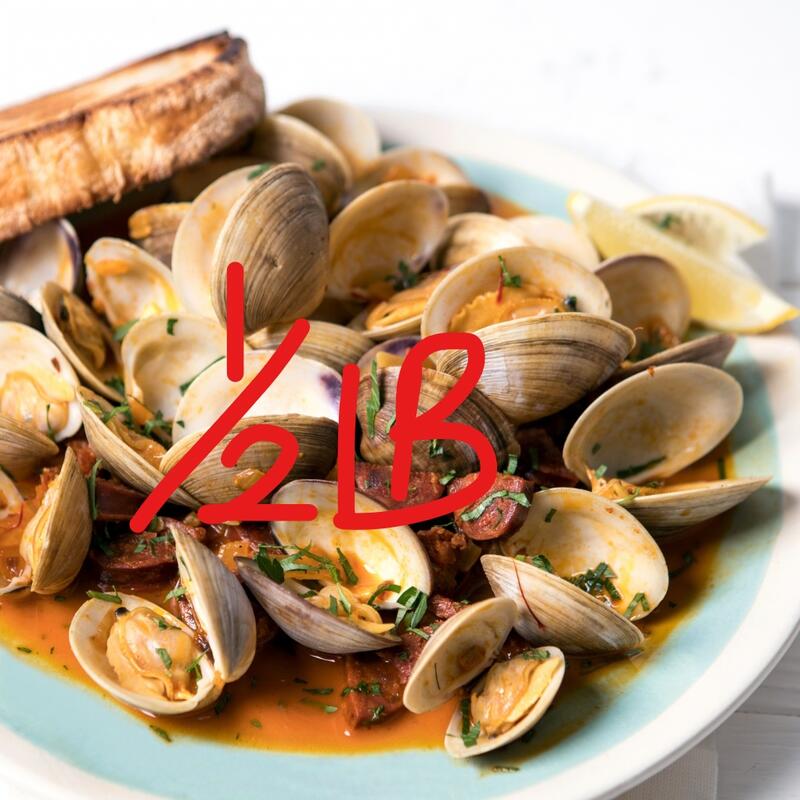 0.5LB Clams